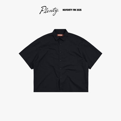 Noforty Project Oversize Wide Boxy Short Shirt Alba