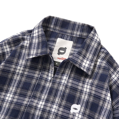 Noforty Project Long Shirt Flanel Flap