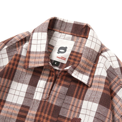 Noforty Project Long Shirt Flanel Flap