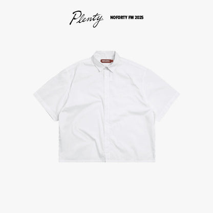 Noforty Project Oversize Wide Boxy Short Shirt Alba