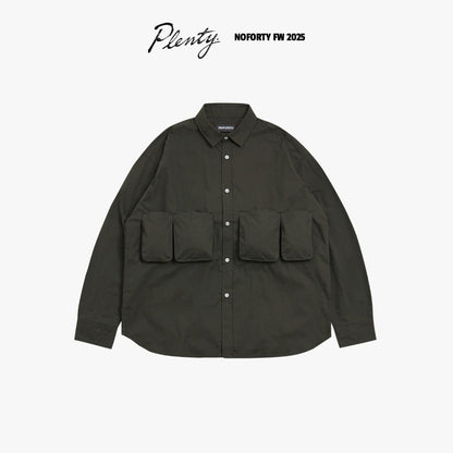 Noforty Project Oversize Boxy Long Shirt Furrel