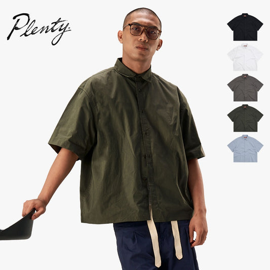 Noforty Project Oversize Wide Boxy Short Shirt Alba