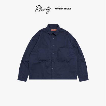 Noforty Project Oversize Boxy Long Shirt Lauren