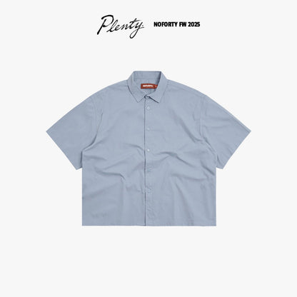 Noforty Project Oversize Wide Boxy Short Shirt Alba
