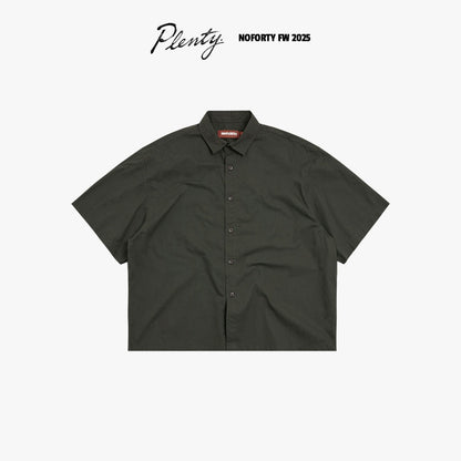 Noforty Project Oversize Wide Boxy Short Shirt Alba