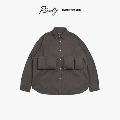 Noforty Project Oversize Boxy Long Shirt Furrel