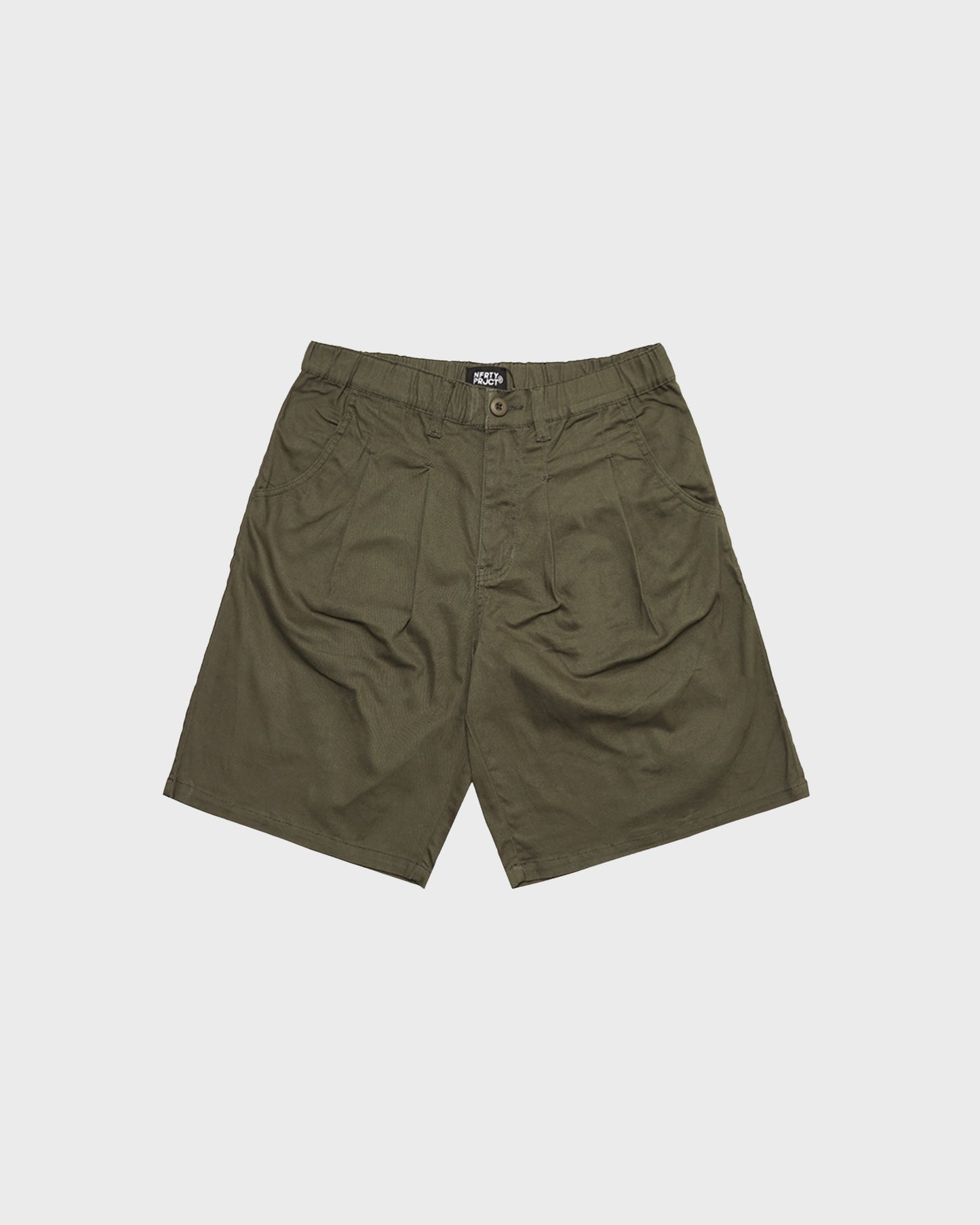 NOFORTY PROJECT - KOZE SHORT CHINO PANTS OLIVE