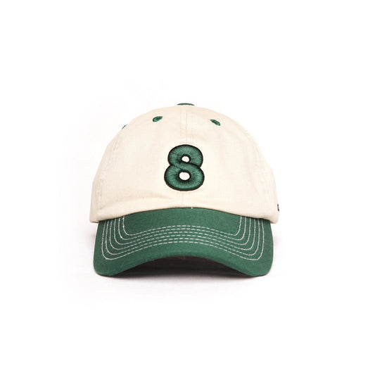 NOFORTY BASEBALL CAP NUMERO EIGHT GREEN