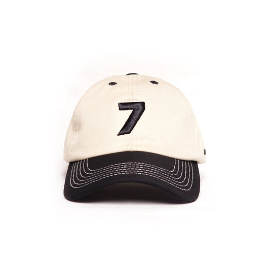 NOFORTY BASEBALL CAP NUMERO SEVEN CREAM