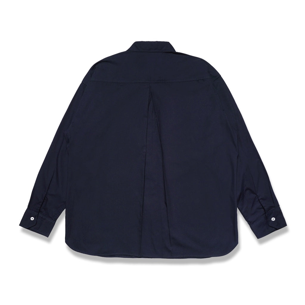 Noforty Kemeja Oversize Long Sleeve Ferde Navy