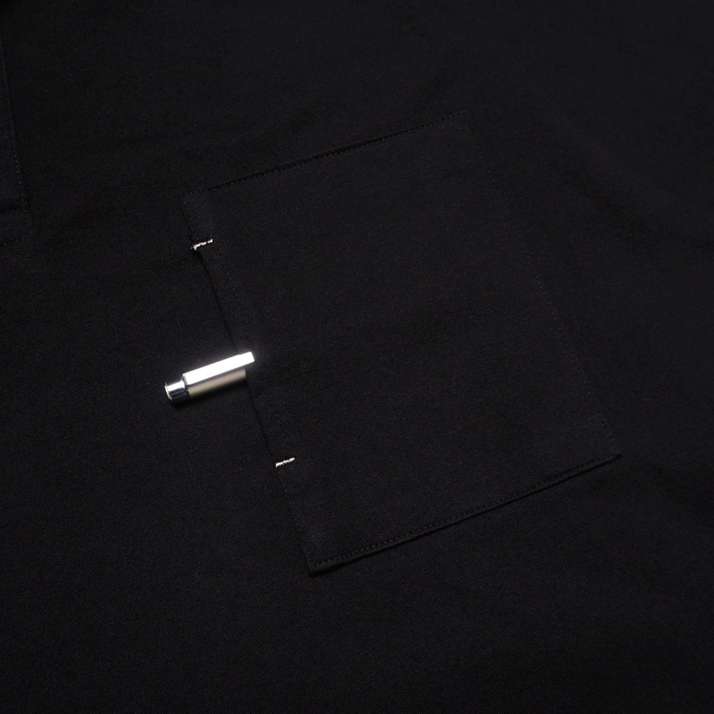 Noforty Oversize Polo Shirt / Trunk Black