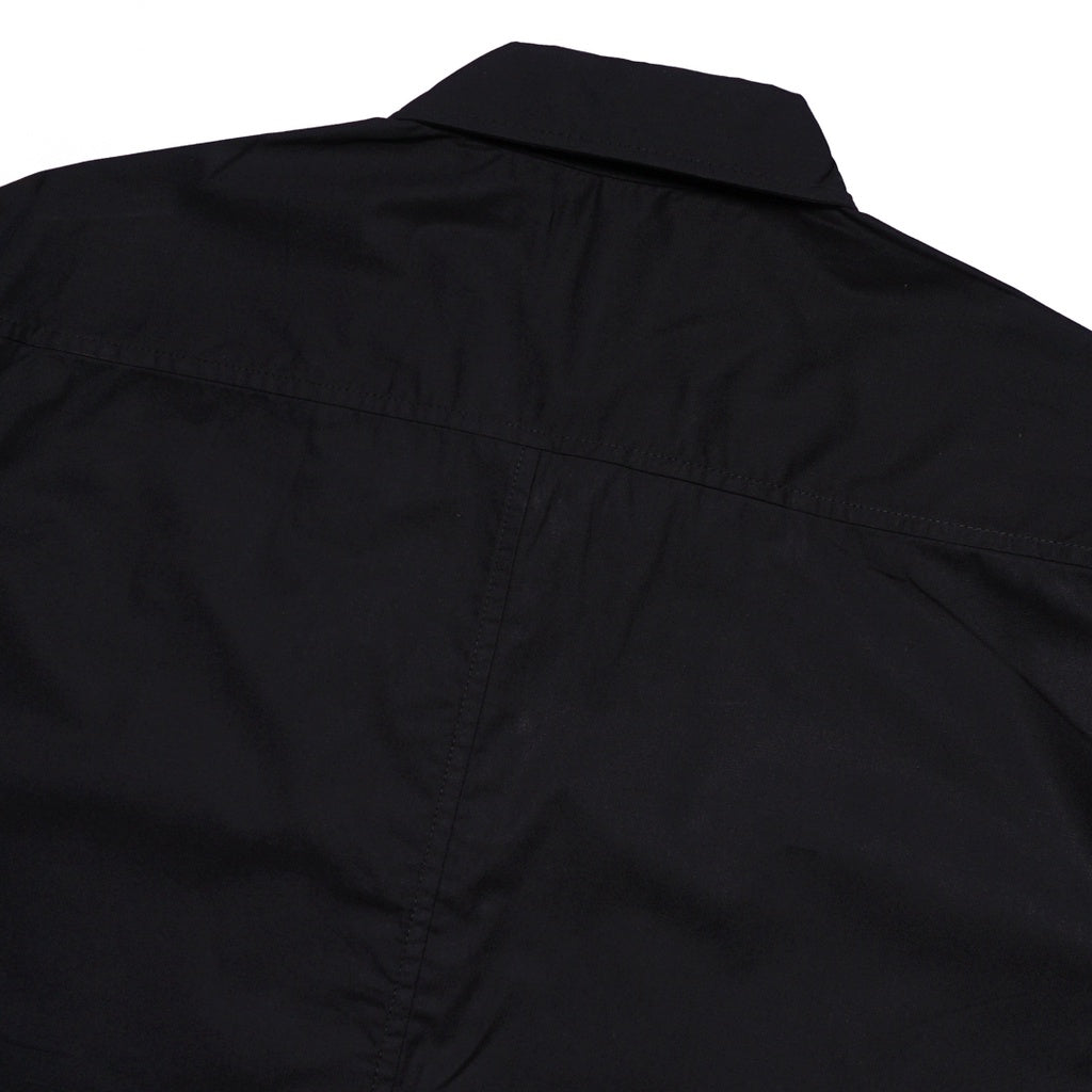 Noforty Kemeja Oversize Half button Verm Black