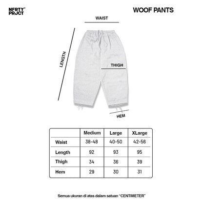 NOFORTY PROJECT - WOOF PANTS OLIVE