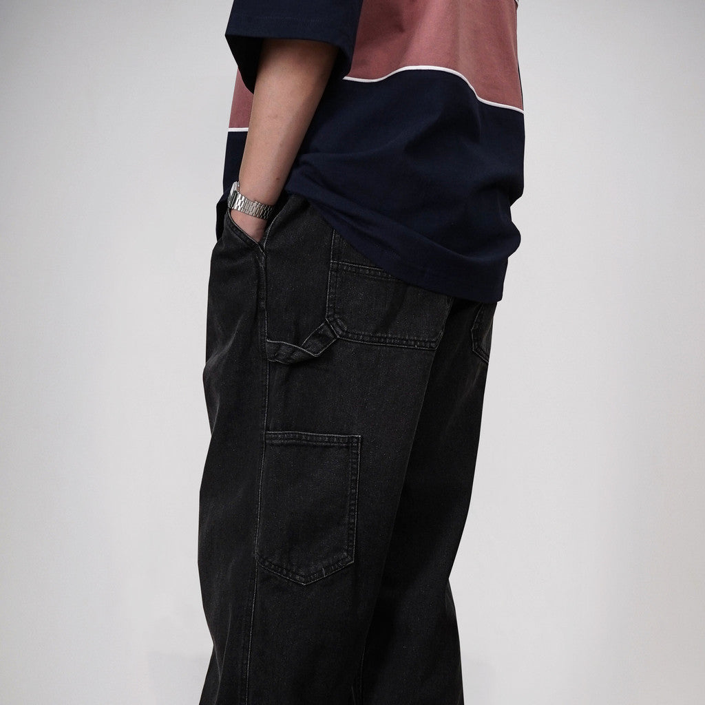 Noforty Project Baggy Pants Craph Black