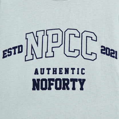 Noforty Project Oversize Tshirt College Blue