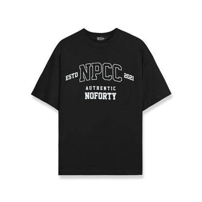 Noforty Project Oversize Tshirt College Black
