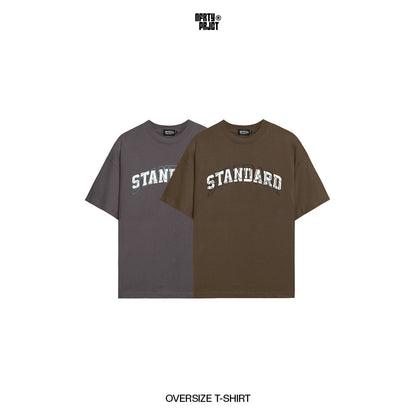 Noforty Project Oversize Tshirt Standard Brown