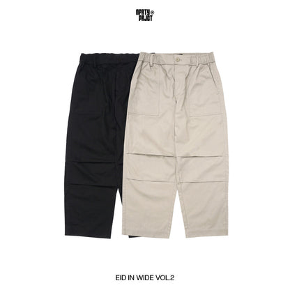 Noforty Project Oversize Long Baggy Pants Navara Black