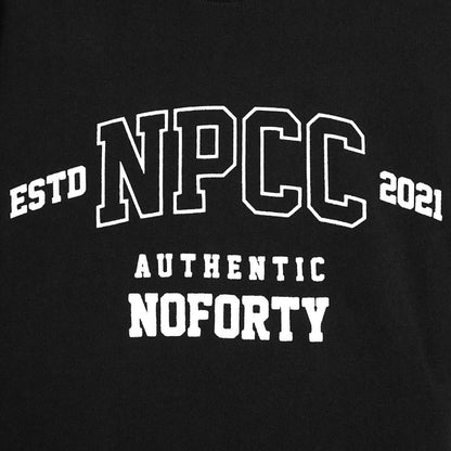 Noforty Project Oversize Tshirt College Black