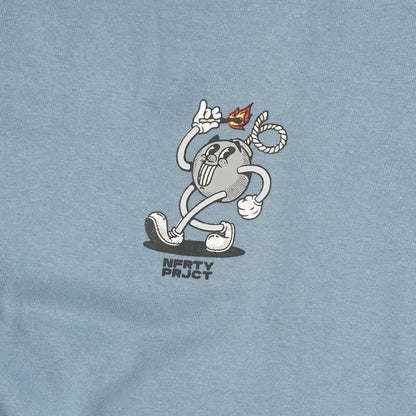 Noforty Oversize Tshirt Passion Dusty Blue