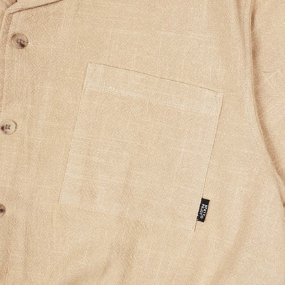 Noforty Oversize Shirt Linen Sora Khaki