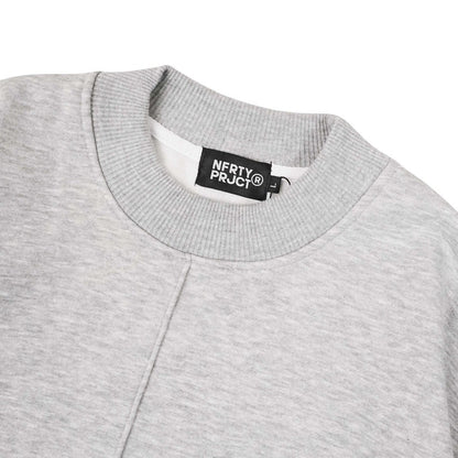 Noforty Project Oversize Sweater Crewneck Bueno Misty Grey