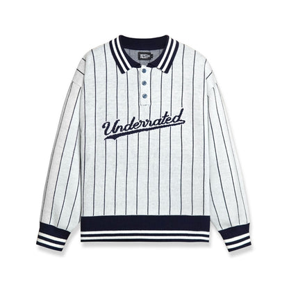 Noforty Project Oversize Sweater Rugby Nismo White