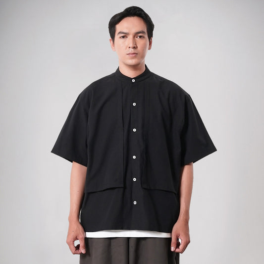 Noforty Project Oversize Koko Short Sleeve Valley Black