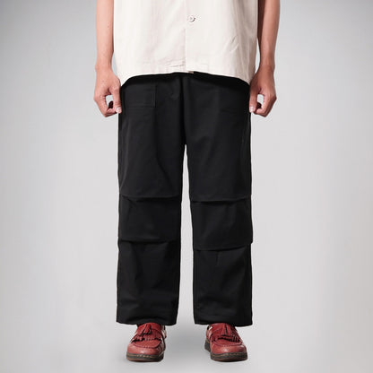 Noforty Project Oversize Long Baggy Pants Navara Black