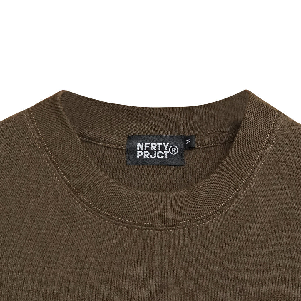 Noforty Project Oversize Tshirt Standard Brown