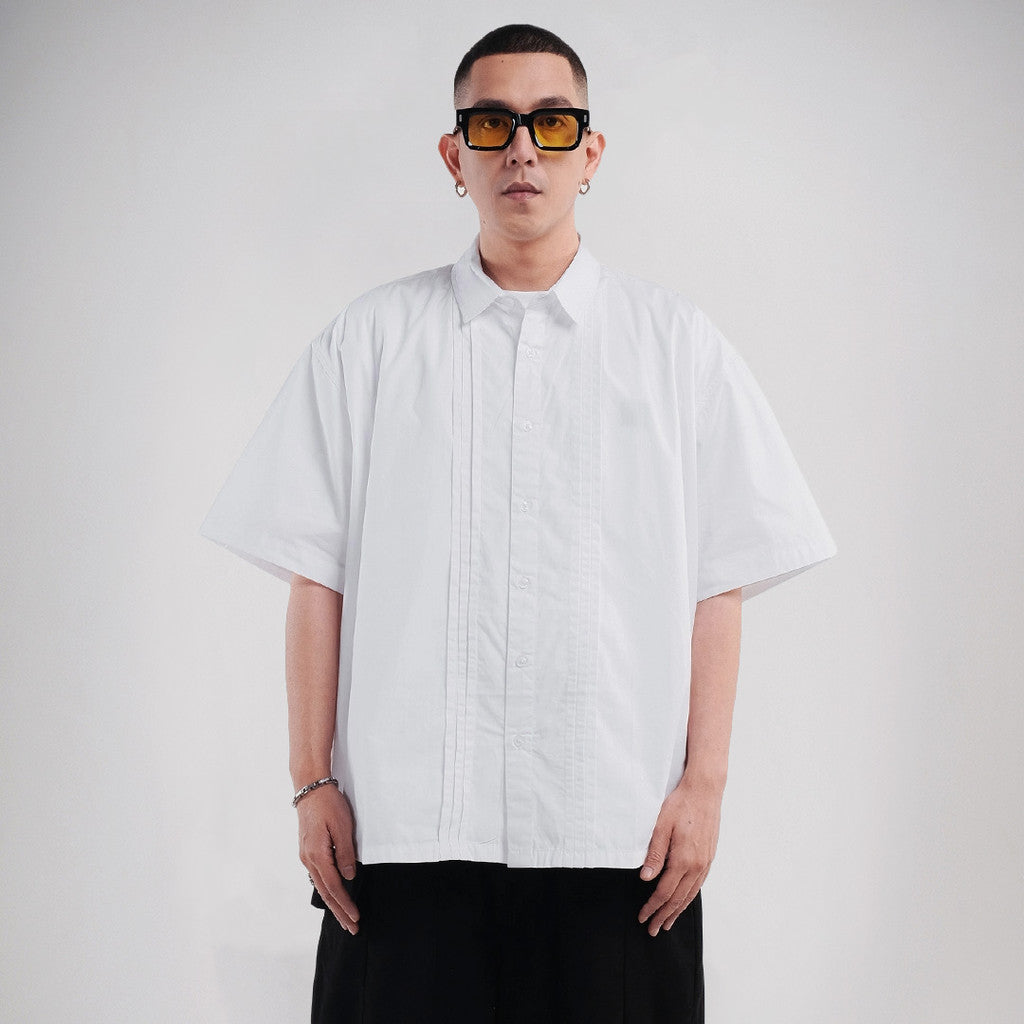 Noforty Project Oversize Short Shirt Radian White