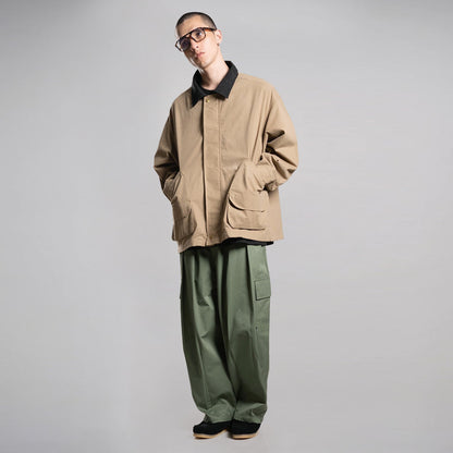 Noforty Project Oversize Work Jacket Enigma Brown