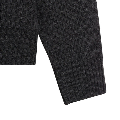 Noforty Project Oversize Knittwear Jacket Raijin Grey
