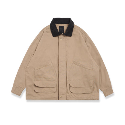 Noforty Project Oversize Work Jacket Enigma Brown