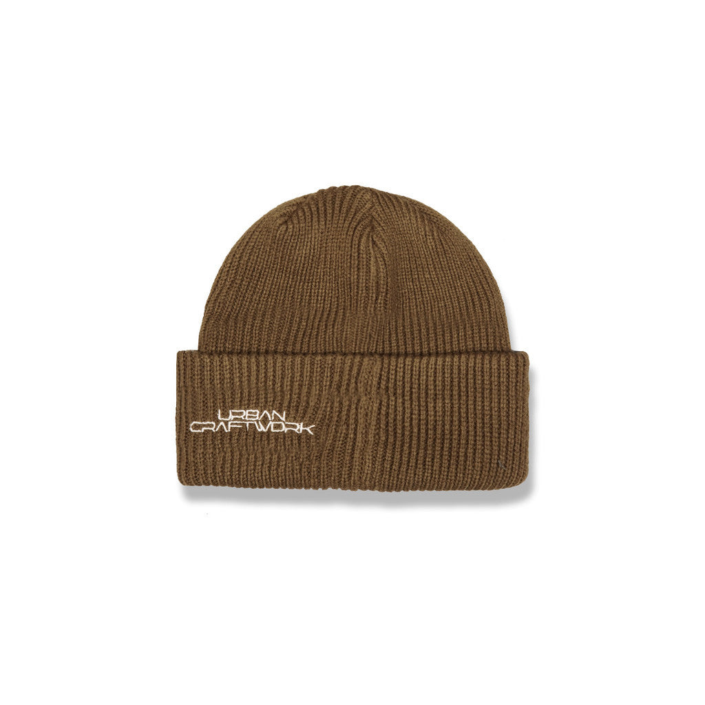 Noforty Project Beanie Hat Tuckle Brown