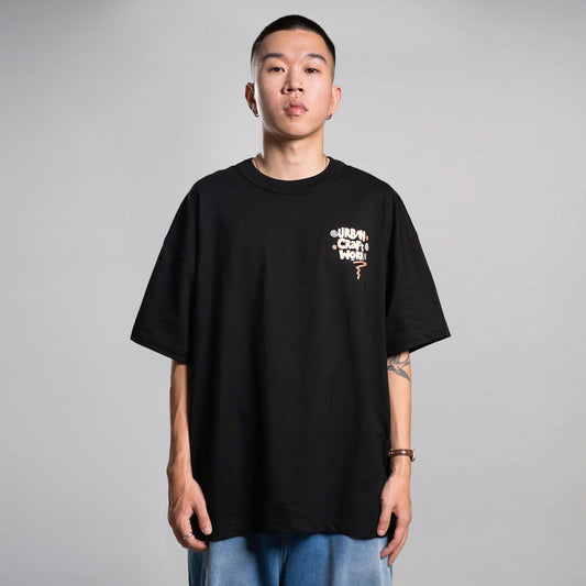 Noforty Project Oversize Tshirt Swill Black