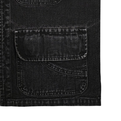 Noforty Project Denim Vest Dolce Black