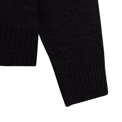 Noforty Project Oversize Knittwear Jacket Raijin Black