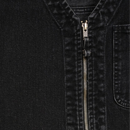 Noforty Project Denim Vest Dolce Black