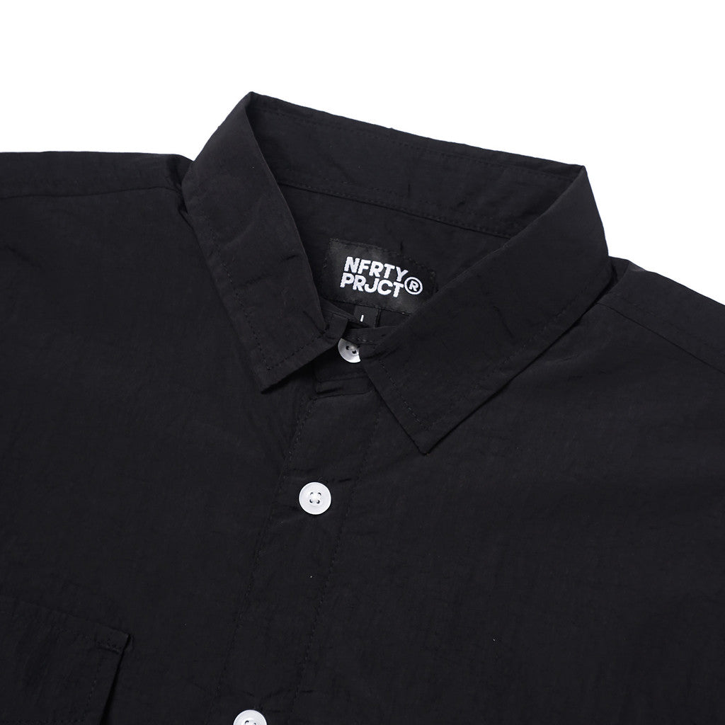 Noforty Project Oversize Short Shirt Ginza Black