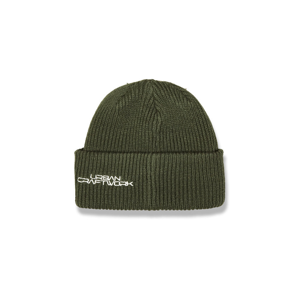 Noforty Project Beanie Hat Tuckle Olive