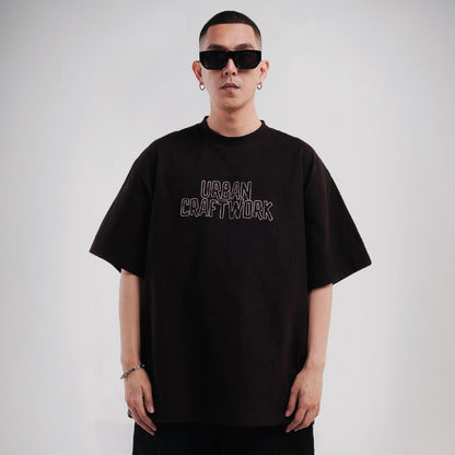 Noforty Project Oversize Tshirt Bravo Black