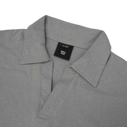 Noforty Project Oversize Poloshirt Luminer Grey