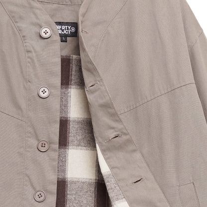 Noforty Project Oversize Jacket Kagawa Light Brown