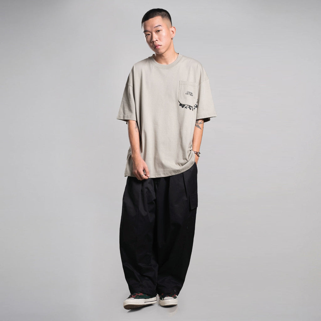 Noforty Project Baloon Cargo Pants Carmelo Black