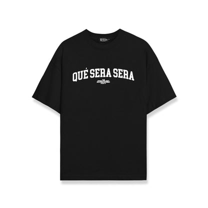Noforty Project Oversize Tshirt Que Sera Black
