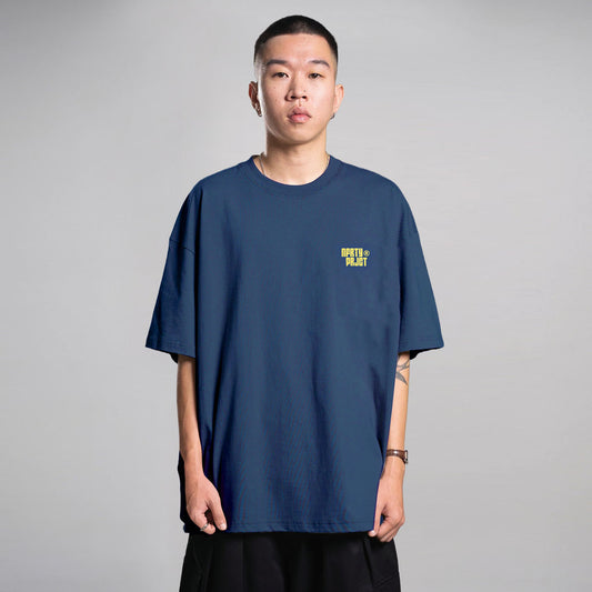 Noforty Project Oversize Tshirt Genuine Blue
