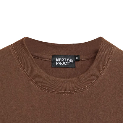 Noforty Project Oversize Tshirt Hexa Brown