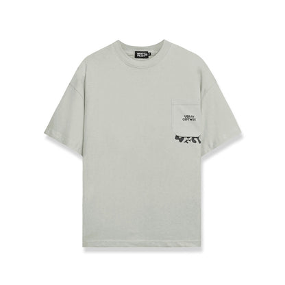 Noforty Project Oversize Tshirt Pards Light Grey