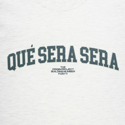 Noforty Project Oversize Tshirt Que Sera Grey